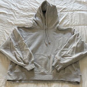 Aritzia grey boyfriend hoodie